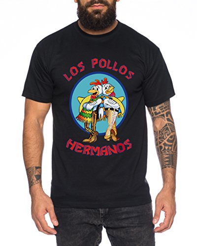 Los Pollos Herren T-Shirt Hermanos Bad Heisenberg Breaking,...