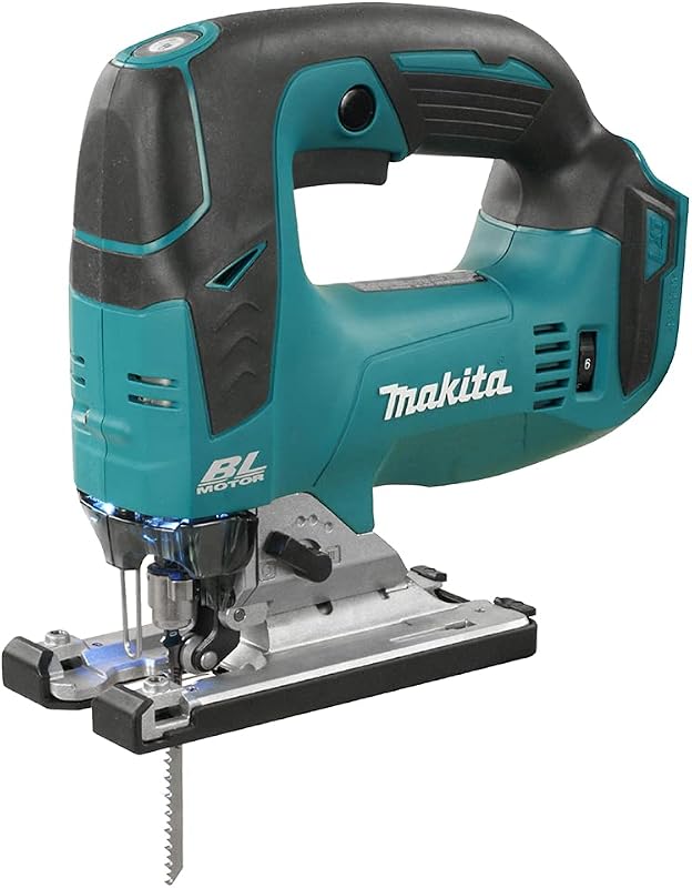 Sierra de calar de iones de litio sin cable y sin escobillas Makita Djv182Z de 18 V