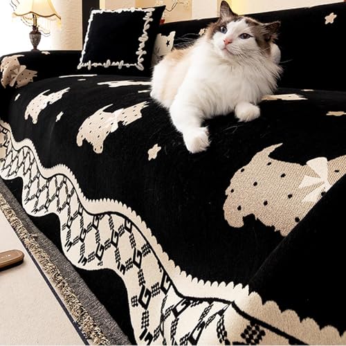 Couverture de canapé chenille rénovation canapé usé jeté 180x130cm