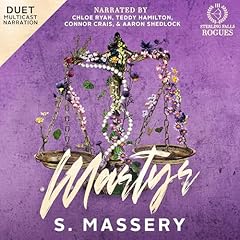 Diseño de la portada del título Martyr