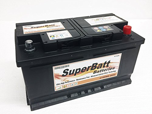 SuperBatt XC110 TYPE 110 12V 85Ah Heavy-Duty Calcium-Silver Car Battery (800A CCA)