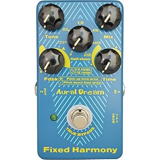 Aural Dream Fixed Harmony Guitar Pedal with Legend Delay Harmony and Shifting 24 semitones or Octave(s) effects for… - Les Beatles, Paul McCartney, John Lennon, RIngo Starr, George Harrison