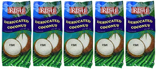 Rish Kokosraspel, fein, 5er Pack (5 x 250 g)