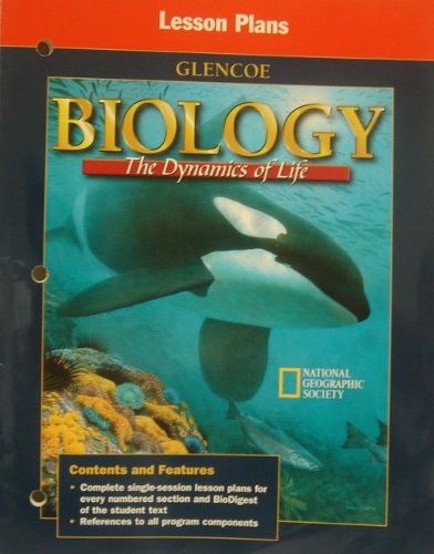 Biology: The Dynamics of Life: Lesson Plans: Glencoe: Unknown .: 9780028282619: Amazon.com: Books