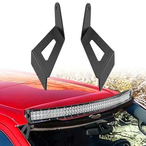 Image of Nilight 54 Inch Curved Light Bar Bracket for Ford F250 F350 F450 1999-2016