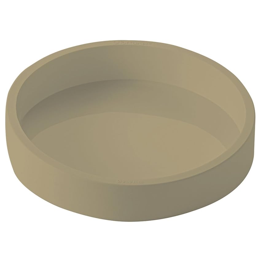 Silikomart | Stampo in Silicone per Torta PERLA 24, Antiaderente, Confezione da 1 Stampo per Dolci, 3D Design, Ø240 h 40 mm, Volume 1804 ml, Made in Italy