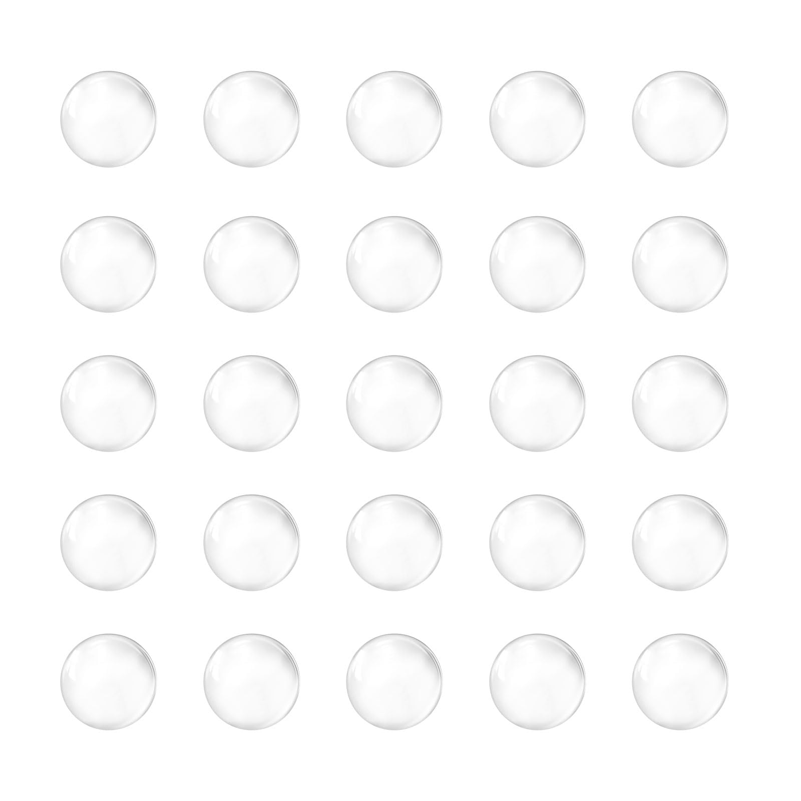 QUARKZMAN 150pz Vetro Sfera Bollente Pietre 8mm Soda Lime Vetro Perle per Bottiglia Scuotere Mischiare, Trasparente
