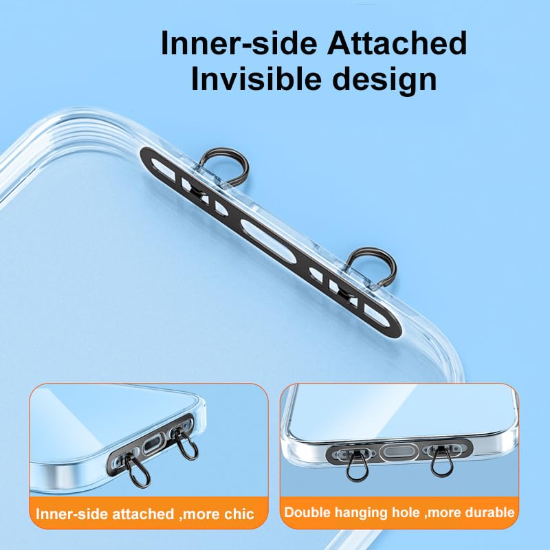 スマホ ストラップホルダー 2点吊り 2口タイプホルダー 極薄0.4mm Amazon | スマホ ストラップホルダー 2点吊り 2口タイプホルダー