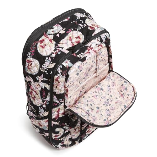 Vera Bradley Women's, Cotton Large Travel Backpack Travel Bag, Botanical Paisley, One Size3