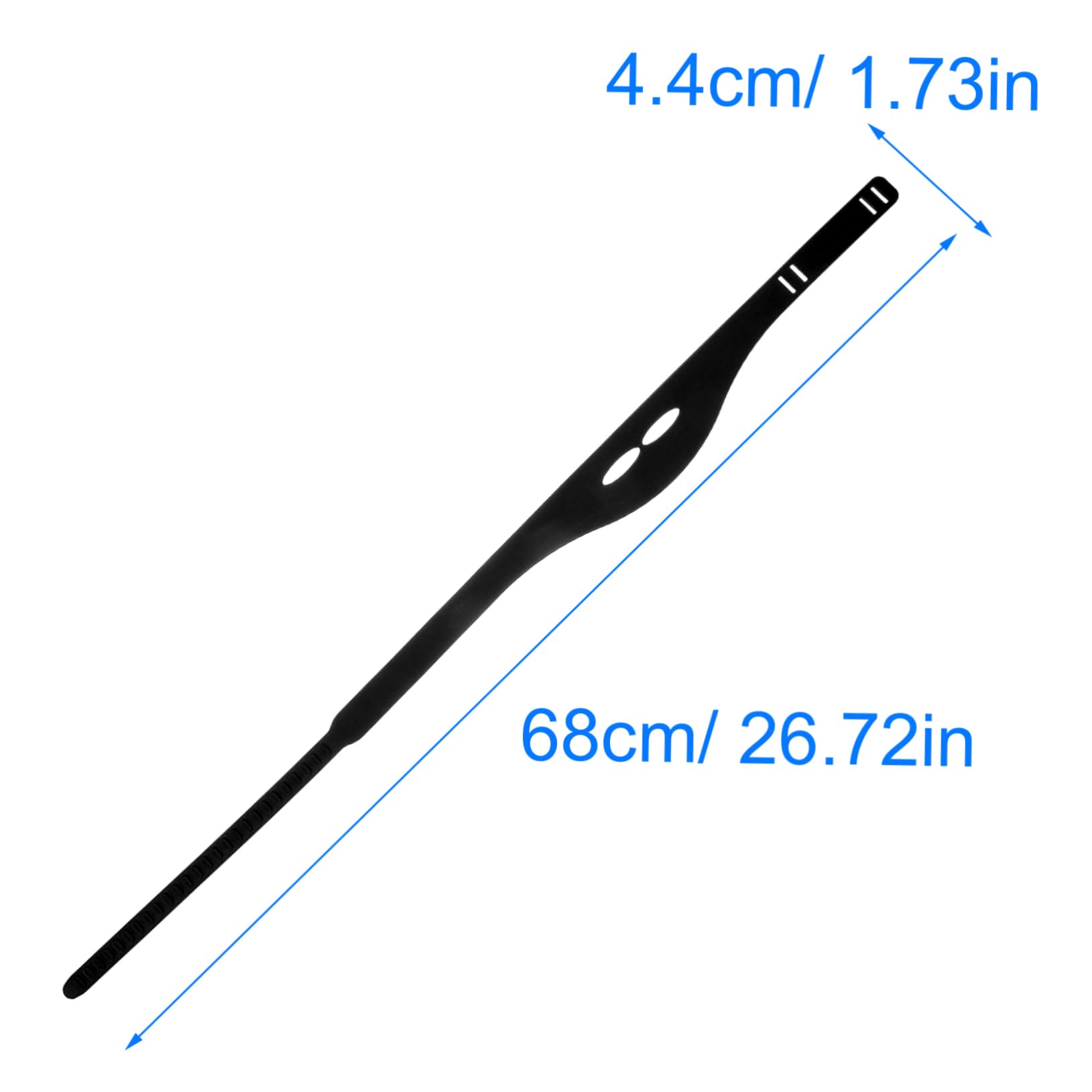 CALLARON Adjustable Hairdressing Band Mold Silicone Hair Cutting Trimming Guide for Men and Boys