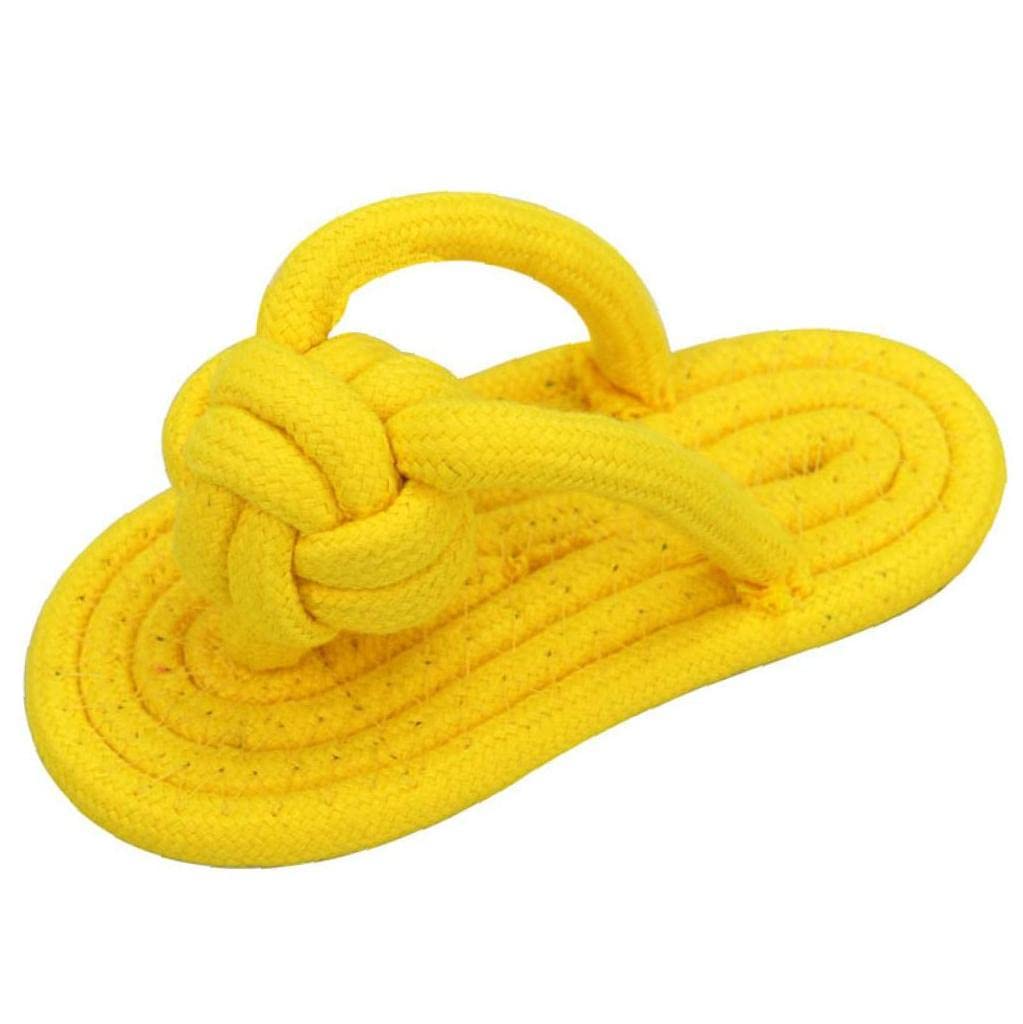 3er Set Hundekauspielzeug Aus Gewebtem Seil – Flip-Flop Design Für Kleine Bis Große Hunde | Zahnreinigung