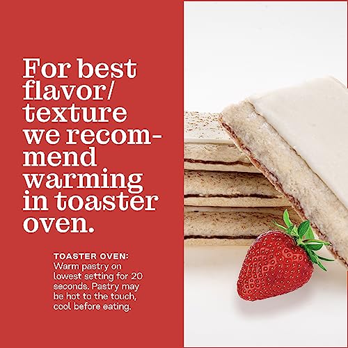 image for Katz Gluten Free Toaster Pastries. Strawberry. Easy Breakfast Food Or 