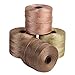 BeadSmith Super-Lon Cord - Warm Neutrals Mix - Four 77 Yard Spools /Size 18 Cord