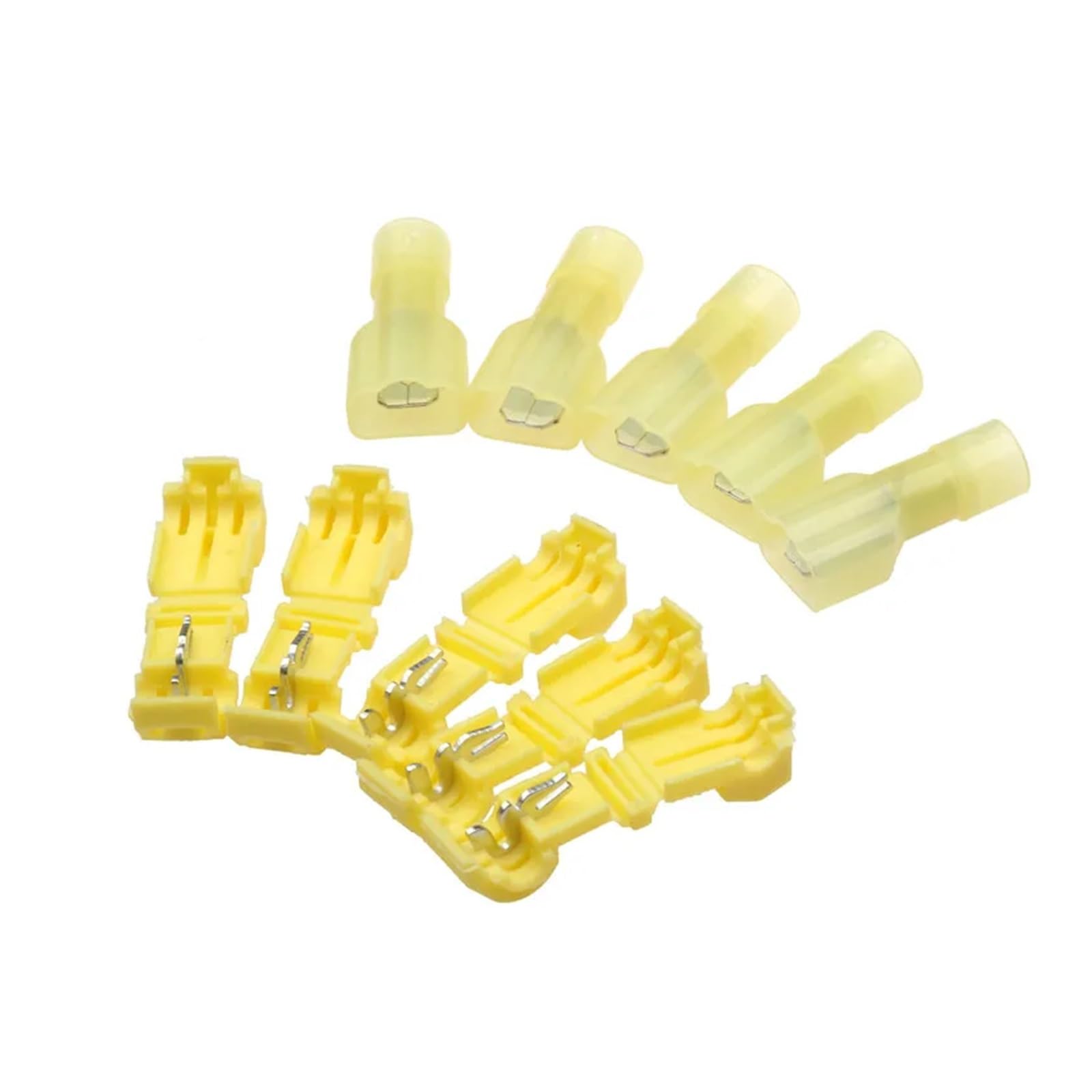 120 pezzi/60 paia di connettori per cavi isolati assortiti set di morsetti a giunzione rapida Combo 22-10 AWG