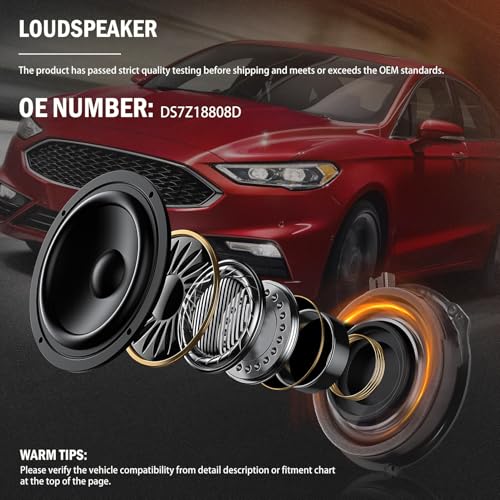 Image of Upgrade Round Speaker Assembly for 2013-2020 Fusion