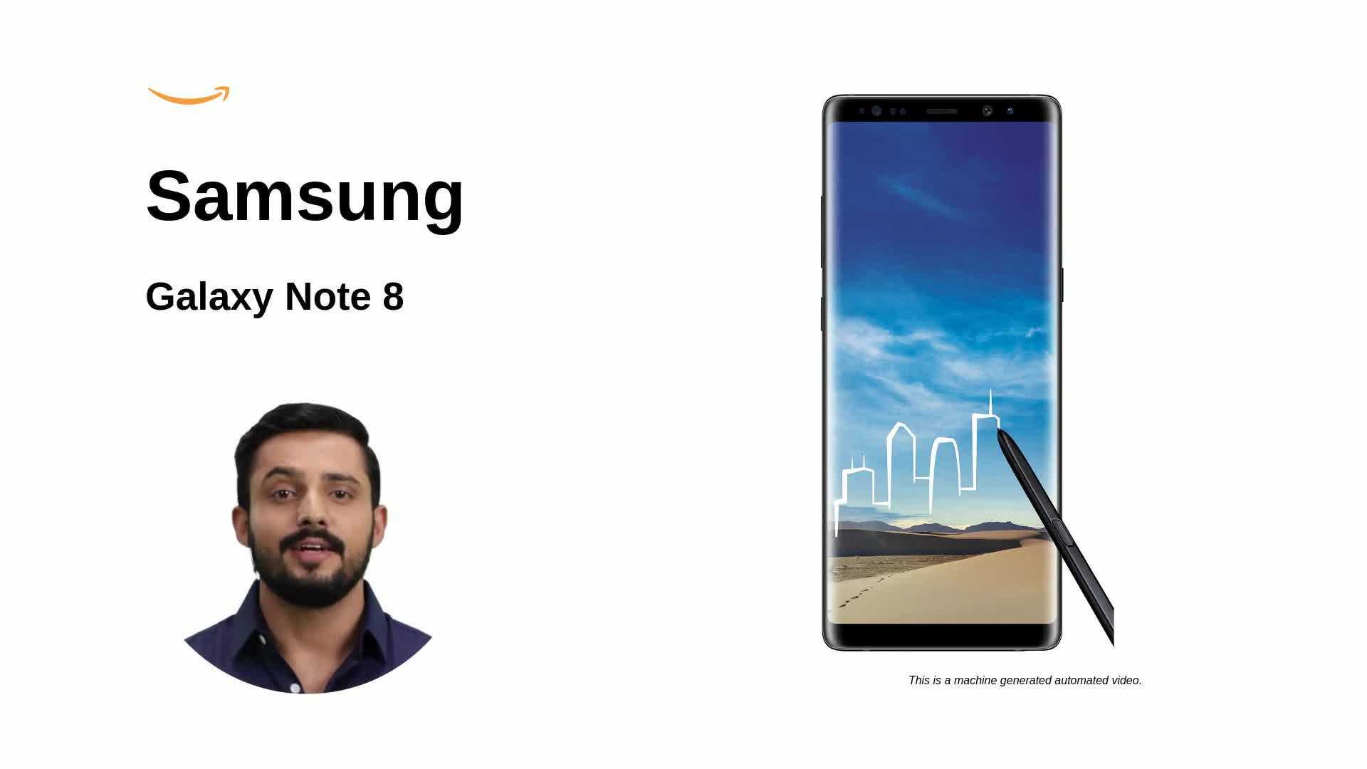 Samsung Galaxy Note 8 (Midnight Black, 6GB RAM, 64GB Storage