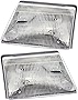 For Ford Ranger Headlights Lamps Set 1998 1999 2000 Halogen Driver and Passenger Side