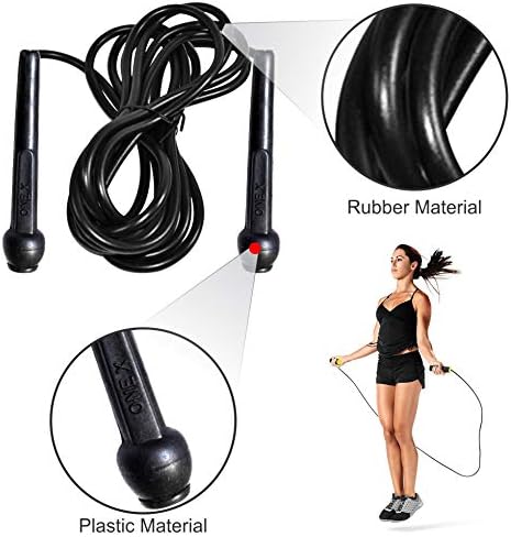 ONEX Skipping Rope Jumping Speed Boxing Exercise Fitness Rope for Fitness Gym Workouts Fat Burning Exercises & Boxing