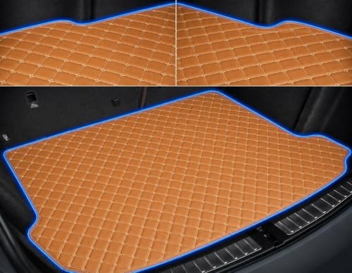 Image of Car Boot Mat for BMW X5 2014 to 2019 | Tan with Beige