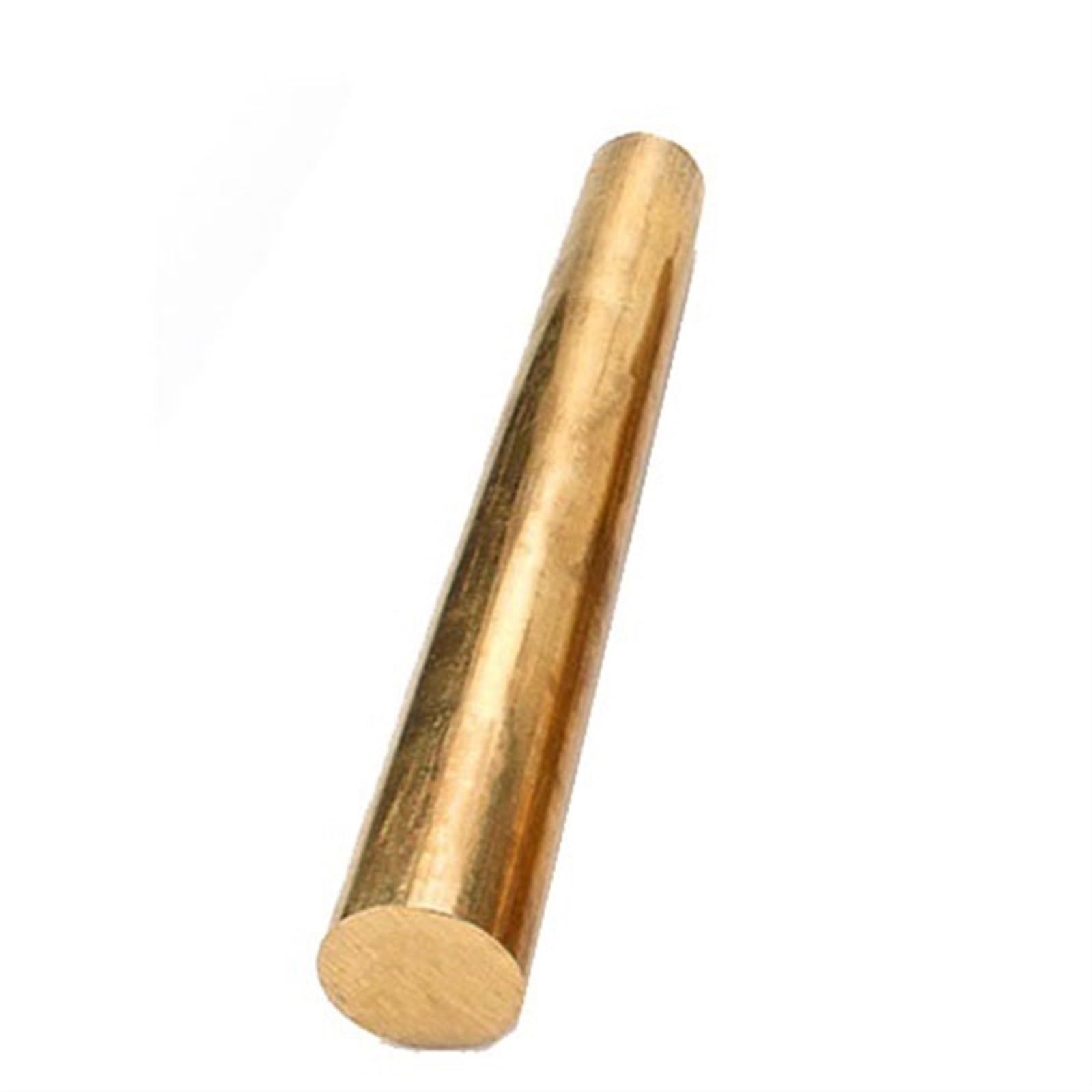 Barra di ottone H59 Taglio personalizzato sparso di barre di ottone puro Diametro 3 mm 4 mm 5 mm 6 mm 8 mm 10 mm 15 mm 20 mm 25 mm 30 mm Materiale Grezzo(500mm x 8mm)