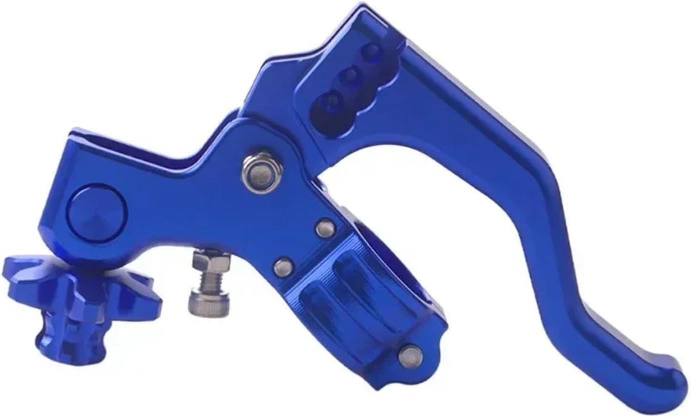Motorcycle Short Stunt Clutch Lever Universal Stunt Clutch Lever Motorcycle Accessories (Blue)