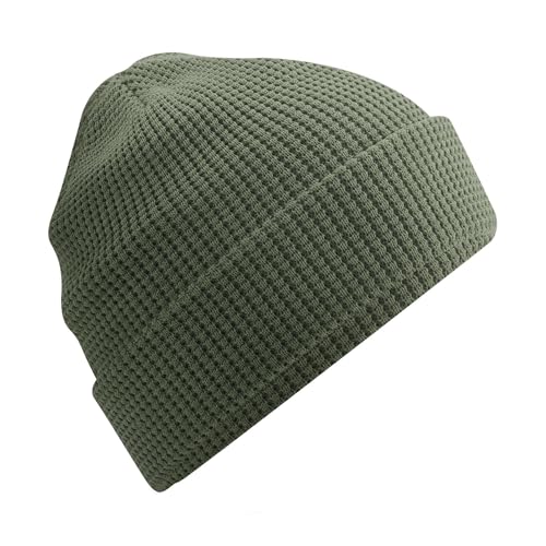 Beechfield B52N Organic Cotton Waffle Beanie,...