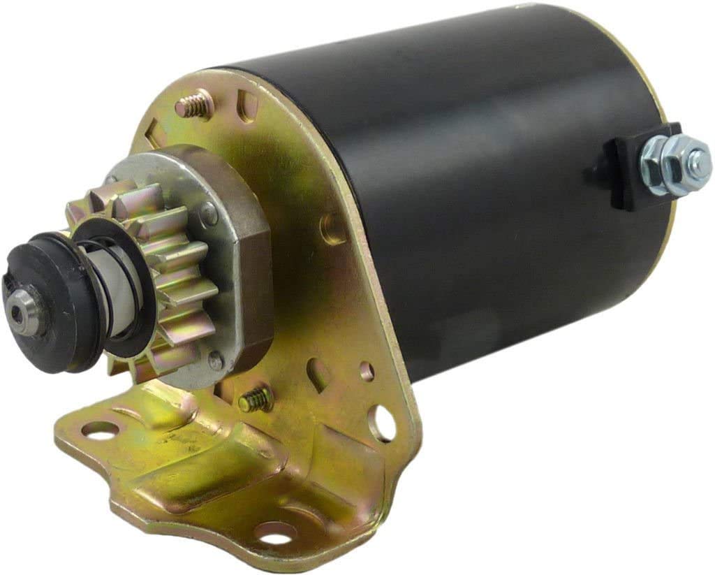 New Starter compatible with Briggs & Stratton 14 Tooth Steel Gear 693551, 693552 LG693551 5777 : Automotive