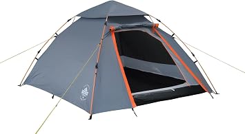 Lumaland Outdoor Where Tomorrow Pop Up dome tent, launch tent, 2   3 seater, tent, fast tent, camping, travel, trekking, festival etc. 215 x 195 x 120 cm, carrying case