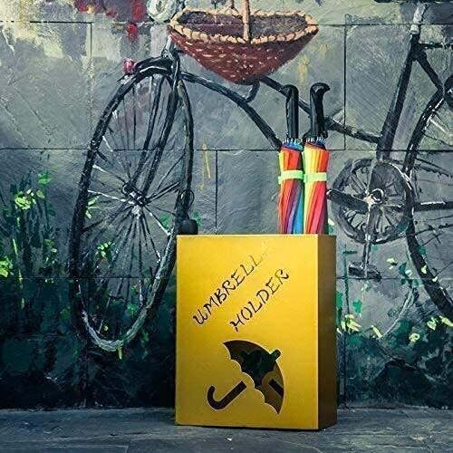 Support de parasol jaune pour égayer votre entrée - 3