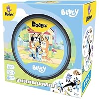 Asmodee Dobble Bluey, Juego de Cartas de Observación y Velocidad