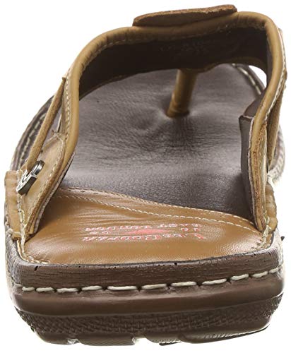 Lee Cooper Men Leather Flip Flops Thong Sandals