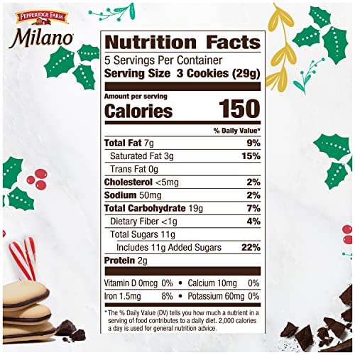 Pepperidge Farm 200140079867 Milano Slices Peppermint Cookies thumb #1