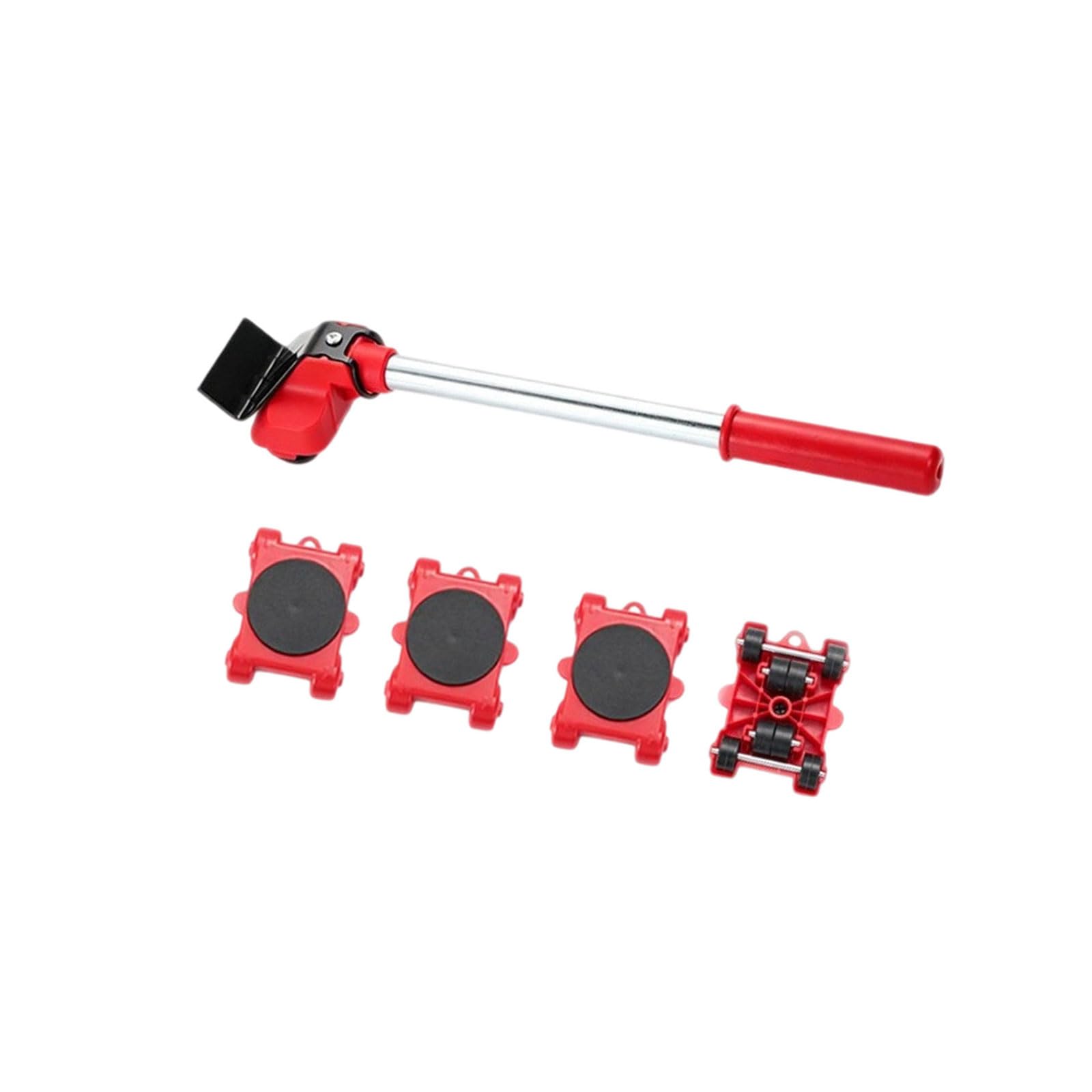 Elnwnnkc 5 Piece Set Multiple Purpose Heavy Duty Caster Wheel With Noise Without Operate Rotates Casters For Easy Furniture Relocation House Relocation Disks