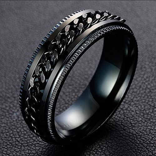 Image of Men's Stainless Steel Western Style Band Rings Collection for Men /Boy's