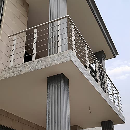 Railing de balcon et rampe d'escalier pour sécuriser l'entrée