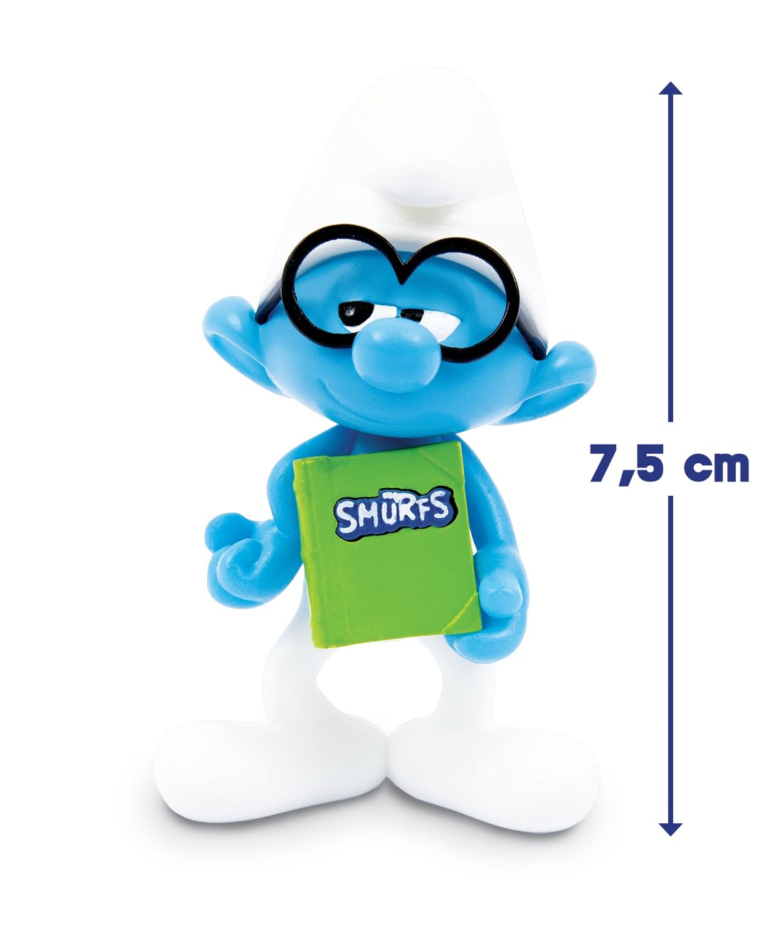 Smerfy, 1 figurka 7,5 cm, 6 modeli do kolekcjonowania, losowy model, zabawki dla dzieci od 3 lat, PUF22