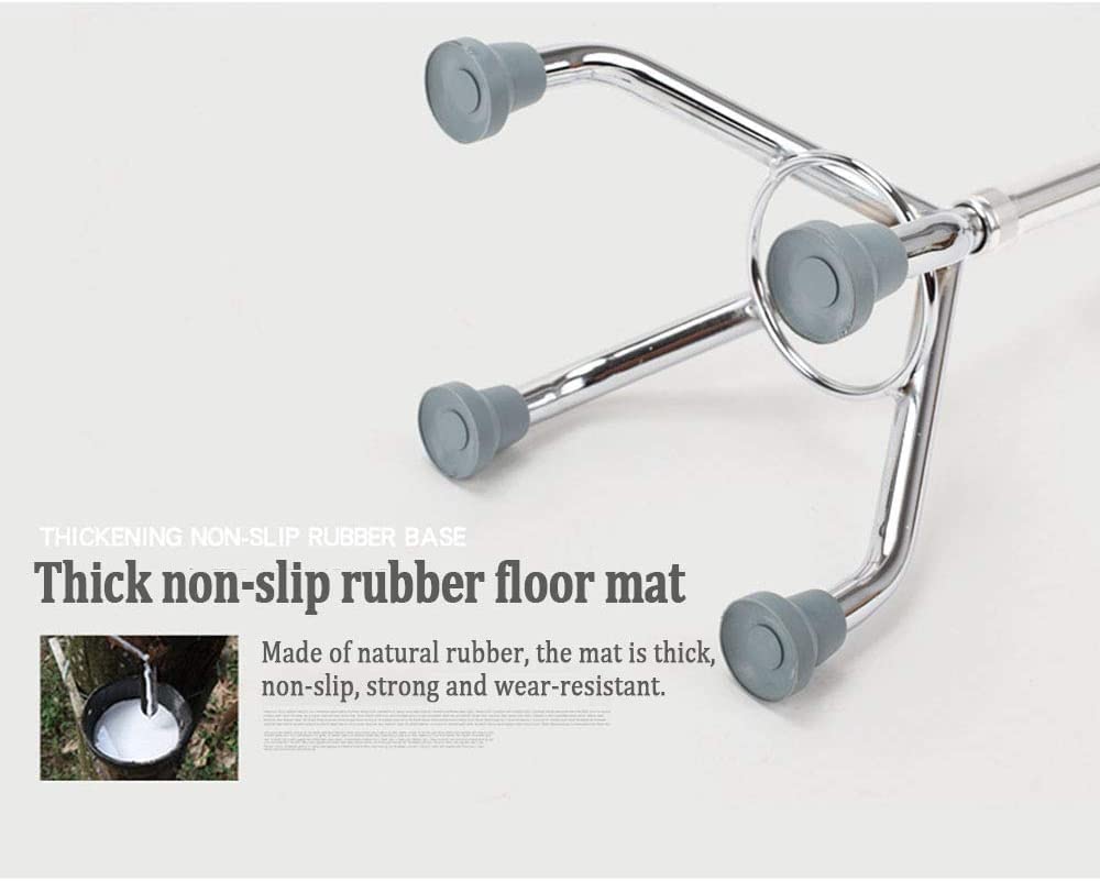Bastone da passeggio regolabile – Stampelle in alluminio leggero con base a 4 gambe per anziani e supporto per artrite, supporto portatile per la mobilità