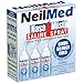 NeilMed NasaMist Isotonic Saline Spray. Soothe, Moisturize and Cleanse Using Specially Designed tip. 177mL. Contains 3 NasaMist canisters -  COMBONM3-ENU-USL