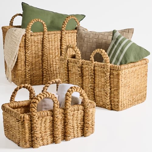 Best Choice Products 3Pc Shelf Baskets, Small...