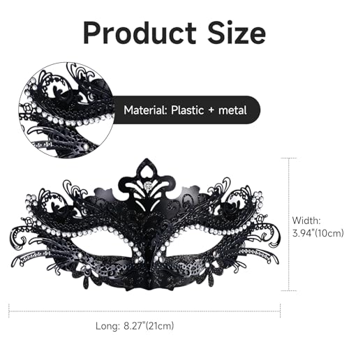 Oidea Masquerade Mask for Women - Image 3