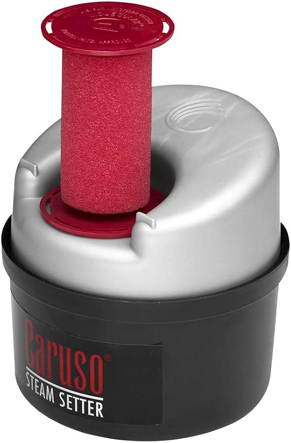 CARUSO 30 Piece Molecular Steam Hairsetter/Hot Rollers | 5 Size Rollers, Conditions as it Curls