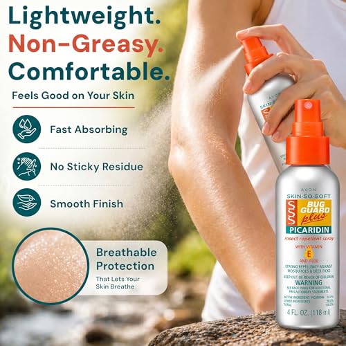 image for AVON Skin So Soft Bug Guard Plus Picaridin Insect Repellent Spray — 