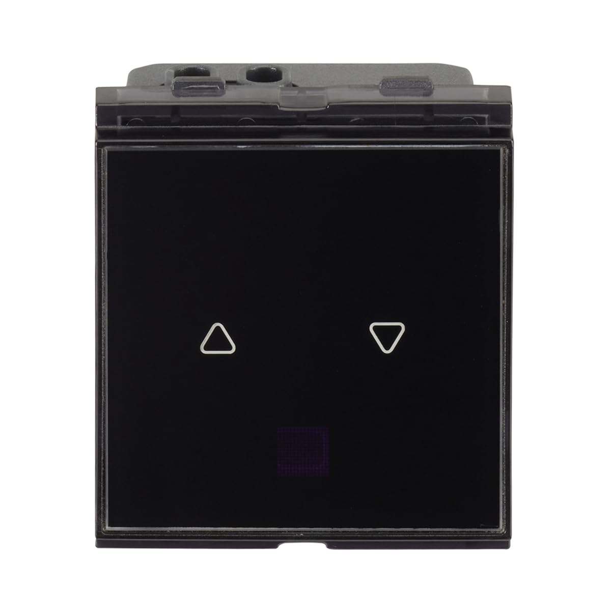 Lauritz Knudsen (Formerly L&T Switchgear Business) CB98036SK10 englaze Touch Curtain Control Black Glass With Up to 12 years Warranty | For Homes, Apartments, Commercial Space (Offices/Malls), Hotels