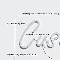 Vista 10 de Customizable Neon Signs for Weddings Name Signs Girl Bedrooms Wall Decor Birthdays and Gift Giving - Personalize Your Space with Captivating Glow 1