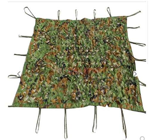 Filet de camouflage militaire woodland en rouleau léger et durable pour ombrage extérieur