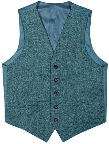Men’s Green Tweed Argyle Kilt Jacket with 5 Button Vest Scottish Wedding Dress Argyll Jacket with Waistcoat4