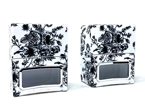 HomeWorx by Harry Slatkin Set of 2 Plug in Diffusers (Black Toile)