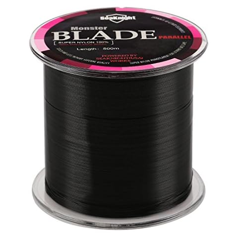 SeaKnight Blade Monofilament Fishing Line, 547Yds/ 1094Yds Japanese Material, High-Abrasion Resistance, Low-Ductility and Memory, Nylon Monofilament Line, for Fresh and Salt Water 2-35LB Cover