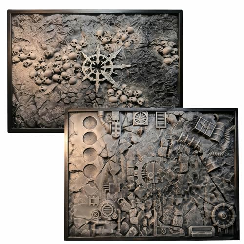 Image of 2 Pcs Dry Brush Palette, Texture Palette for Miniature Painting & Model Kits, Texture Pallete Tool(Alternative to Wet Palette) (7.87 inchx5.9 inch)