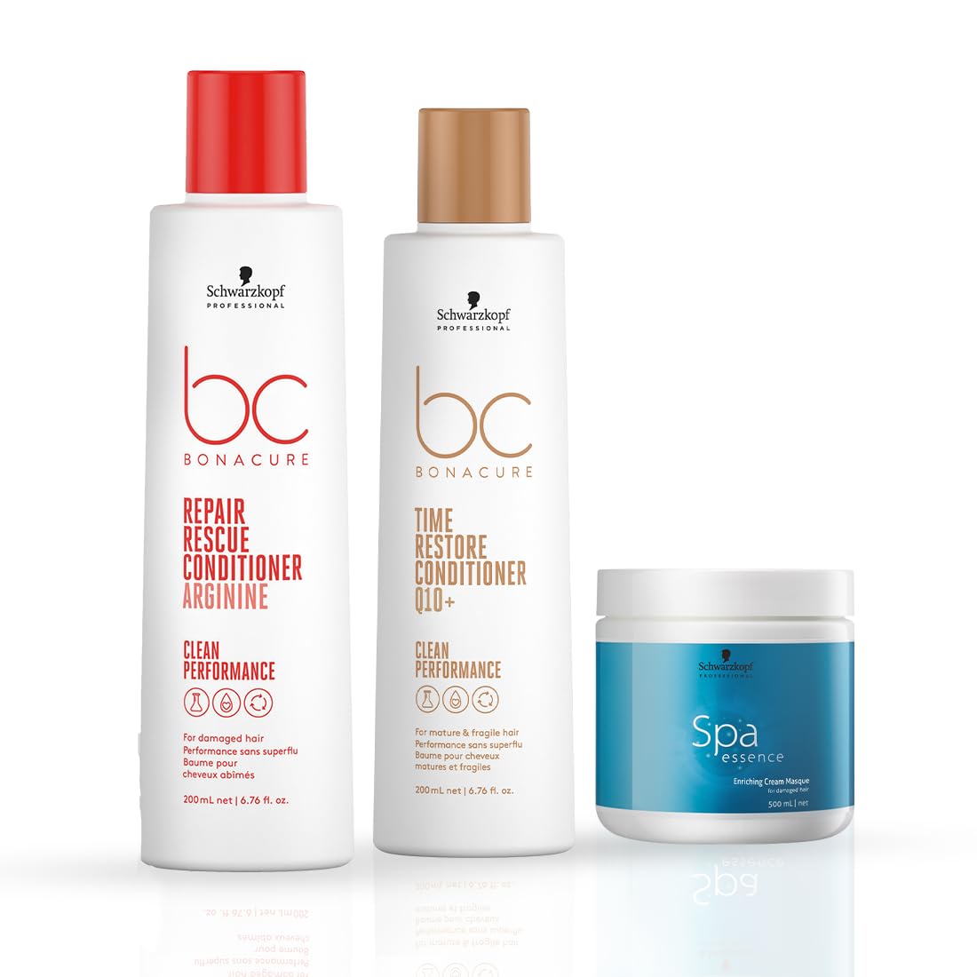 Schwarzkopf Professional Combo - Bonacure Repair Rescue Conditioner with Arginine (250 ml) | For Damaged Hair, Spa Essence... - Review, Price and Buying Guide